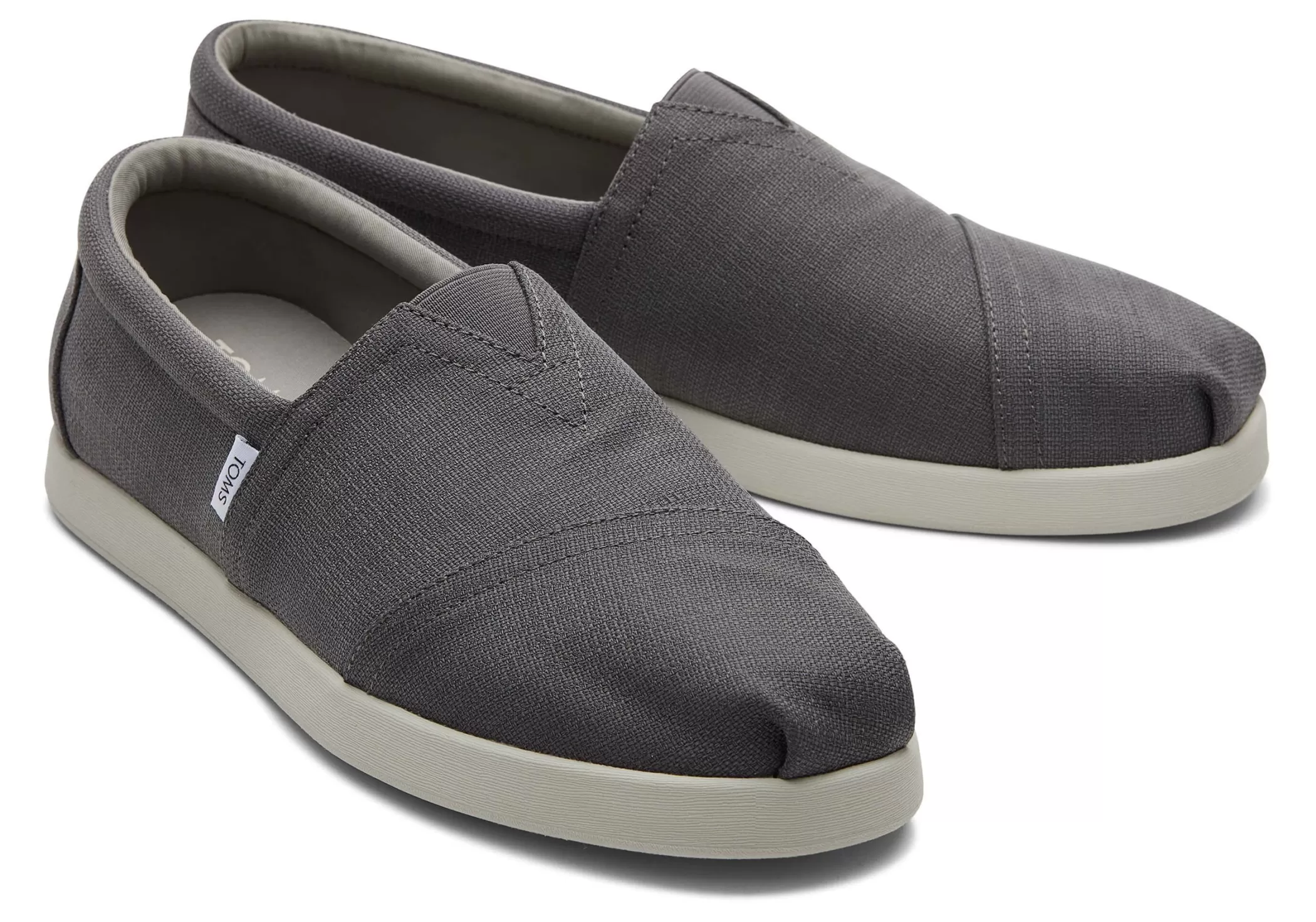 Homme TOMS *Alp Fwd Textured Woven Forged Iron