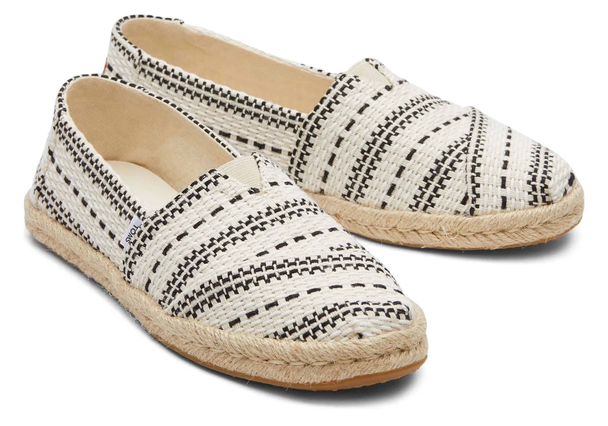 Femme TOMS Espadrilles*Alpargata Chunky Global Woven Rope Espadrille Naturel