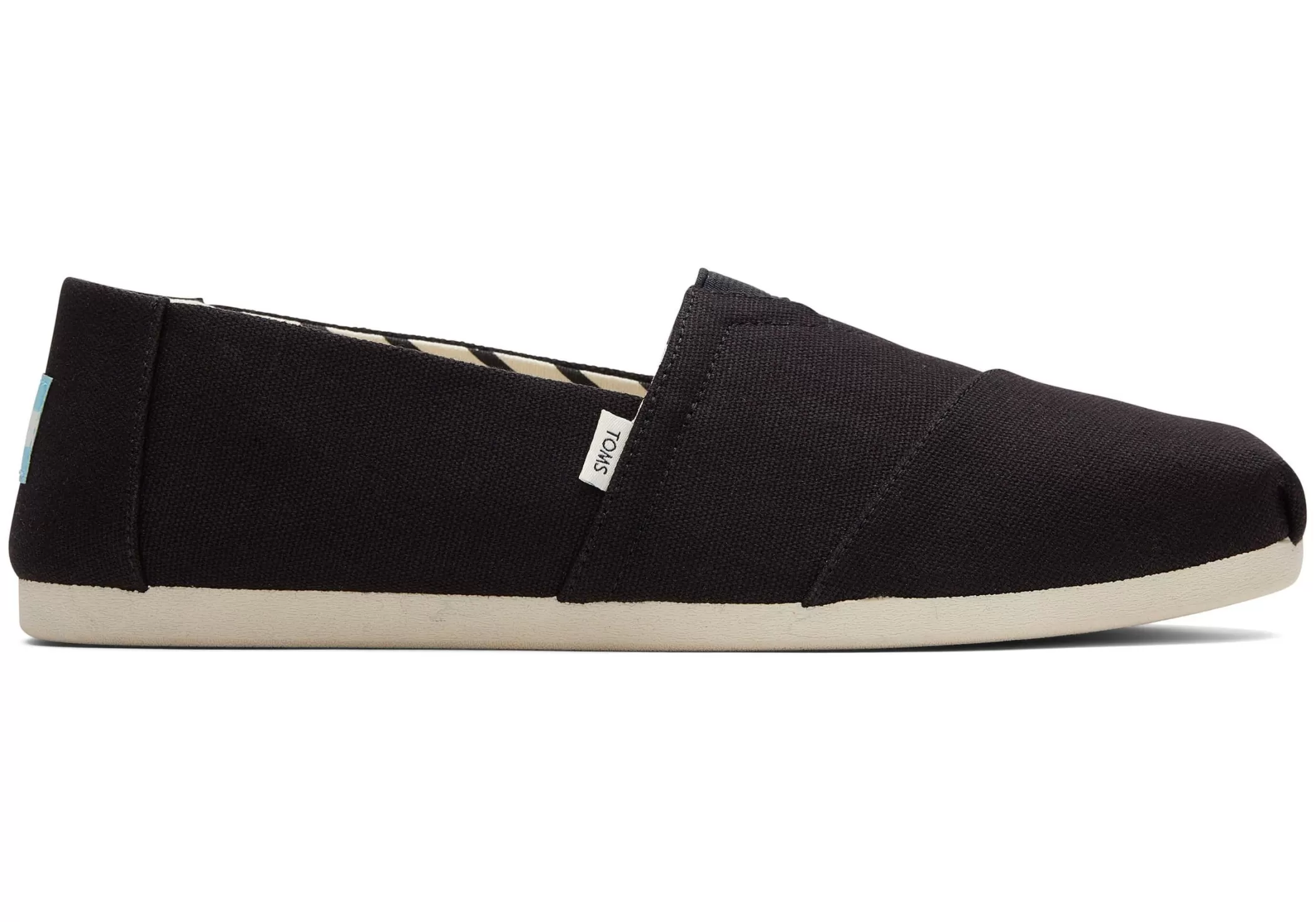 Homme TOMS Alpargata*Alpargata En Coton Recycle Noir