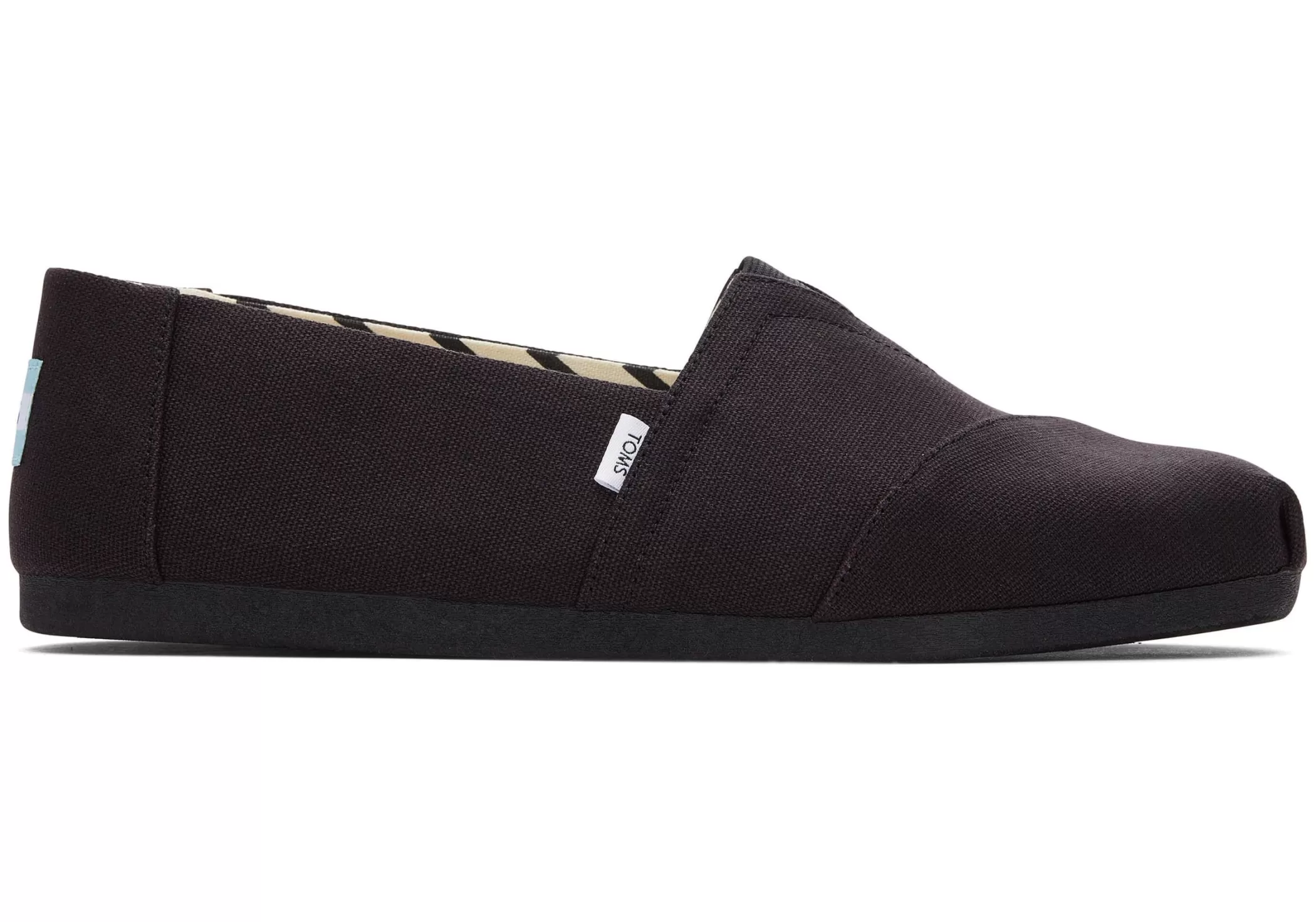 Homme TOMS Alpargata*Alpargata En Coton Recycle Black/Black