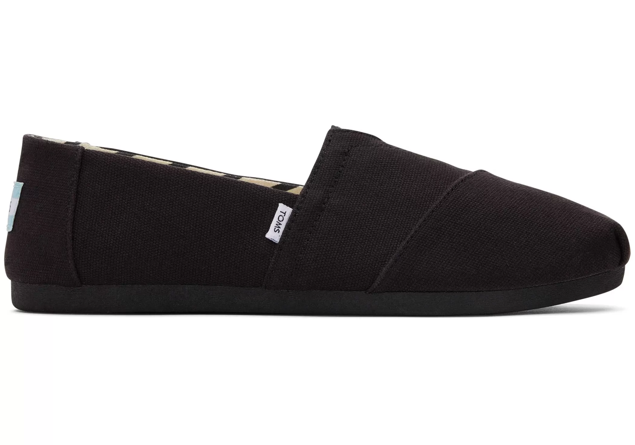 Femme TOMS Alpargata*Alpargata En Coton Recycle Black/Black