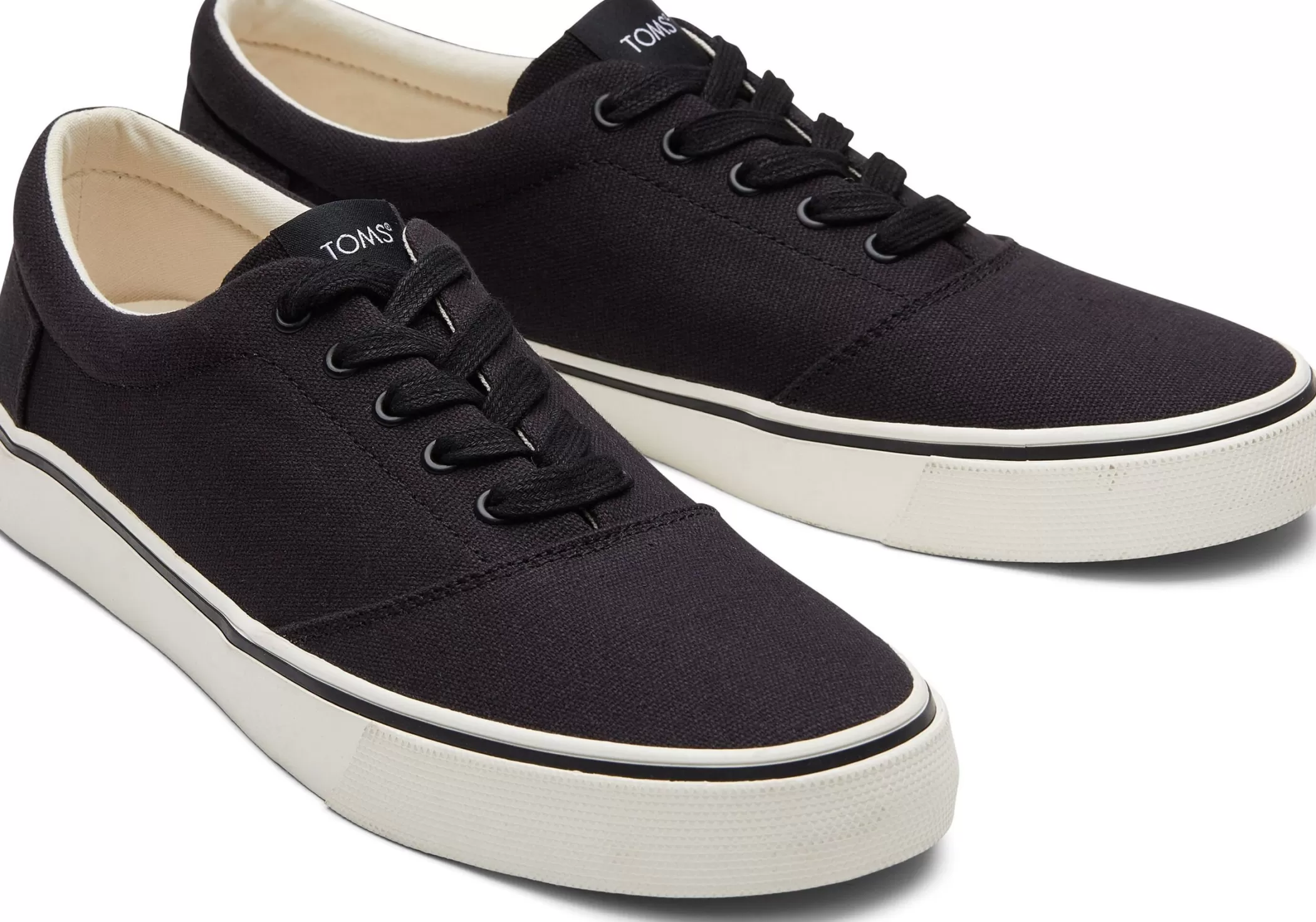 Homme TOMS Sneakers*Alpargata Fenix Toile Noire