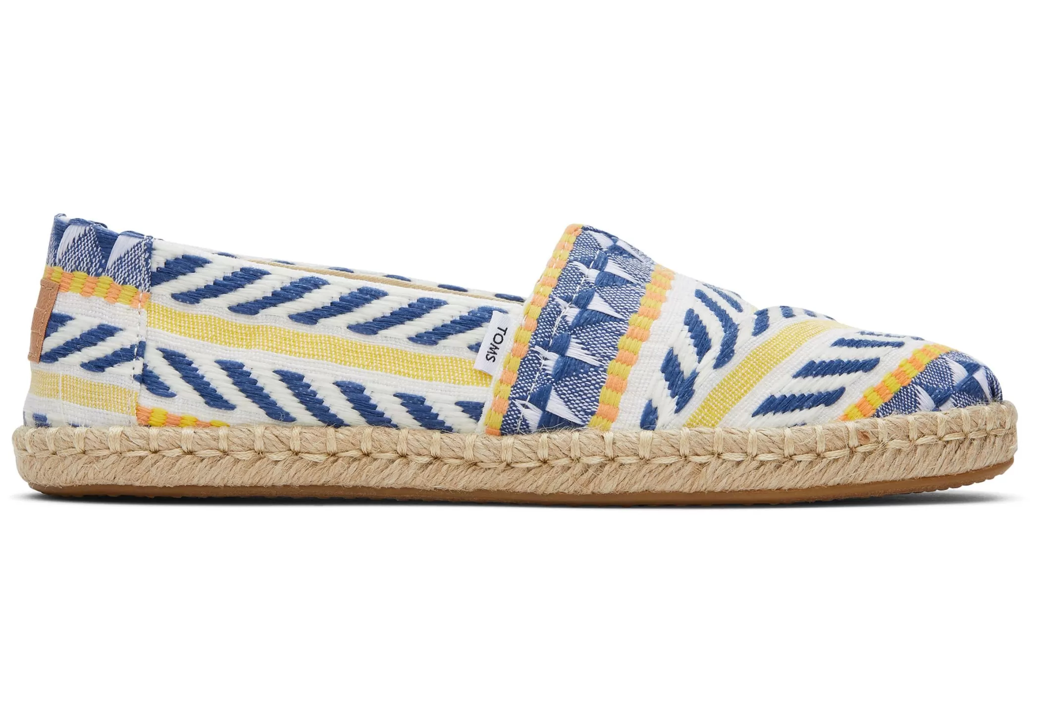 Femme TOMS Espadrilles*Alpargata Global Jaquard Rope Espadrille Jacquard Global Naturel