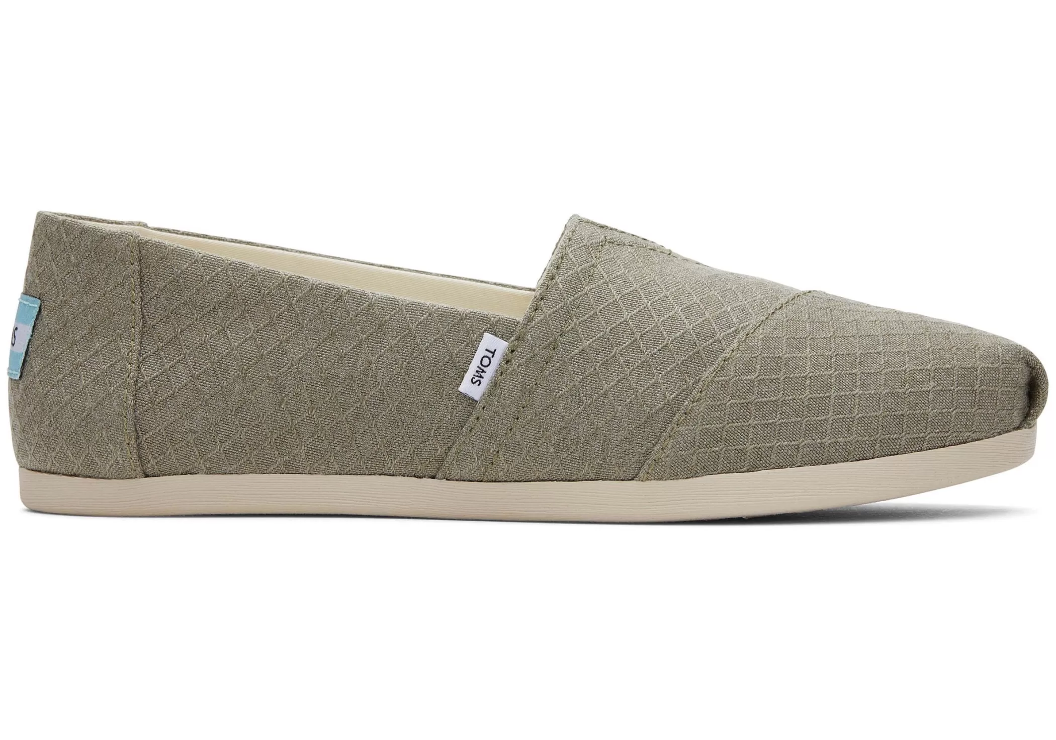 Femme TOMS Espadrilles*Alpargata Motif Diamant Grey Diamond