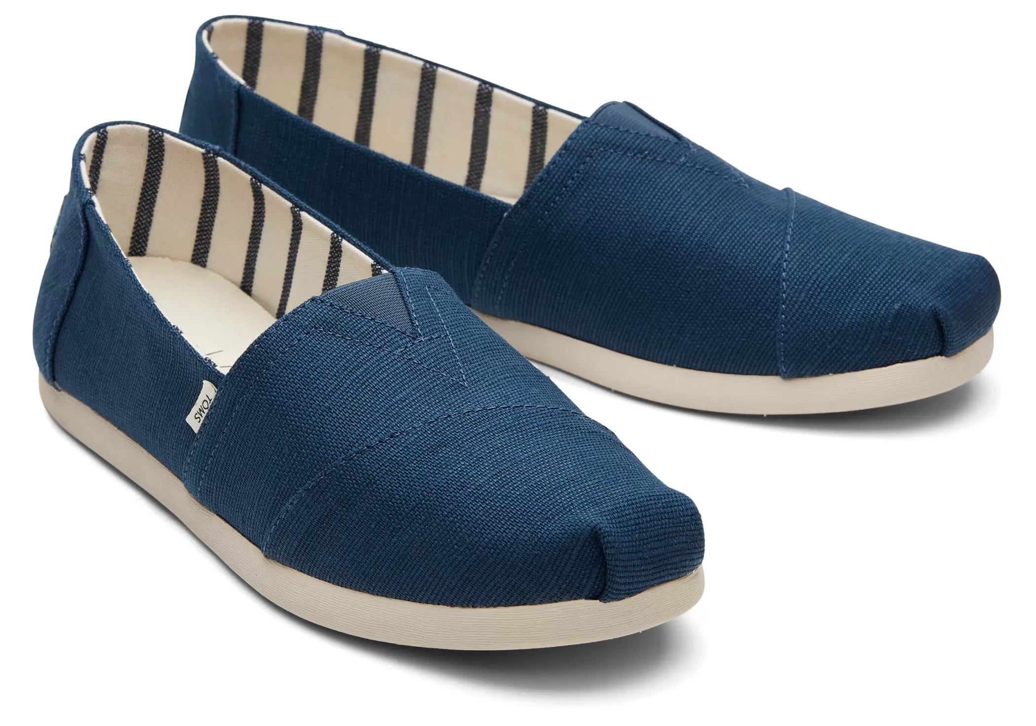 Homme TOMS *Alpargatas Bleues Bleu Majolica