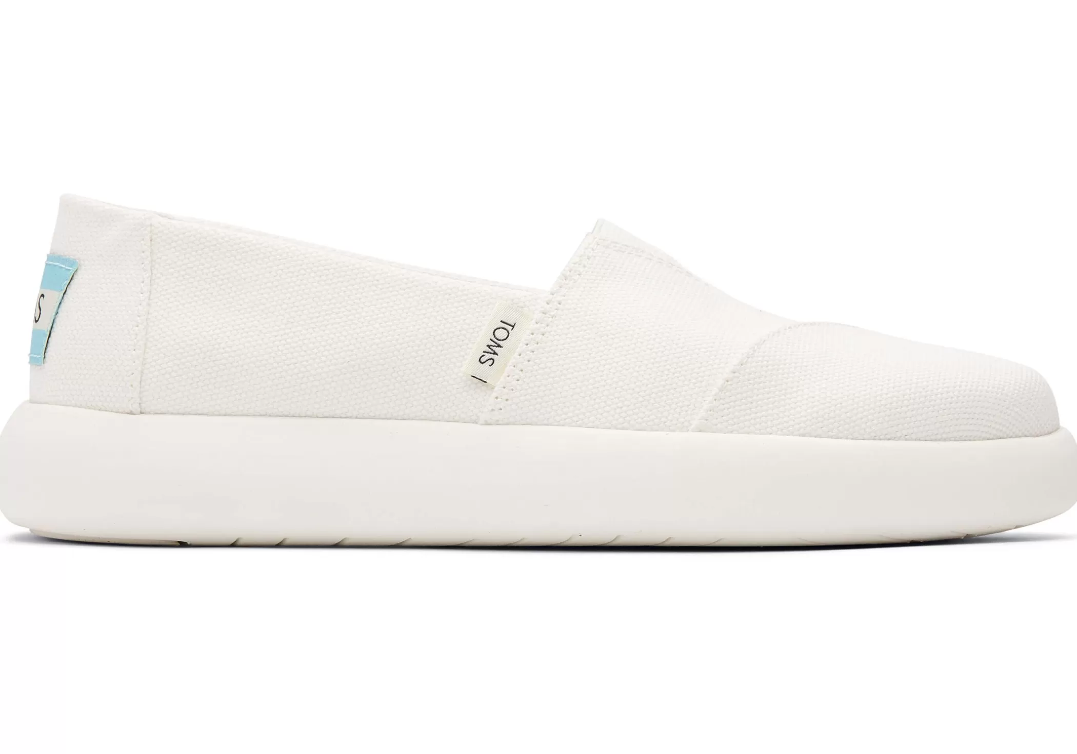 Femme TOMS Sneakers*Alpargatas Mallow Blanc