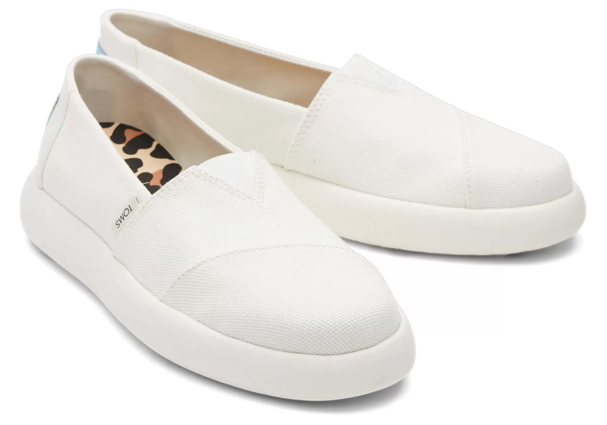 Femme TOMS Sneakers*Alpargatas Mallow Blanc