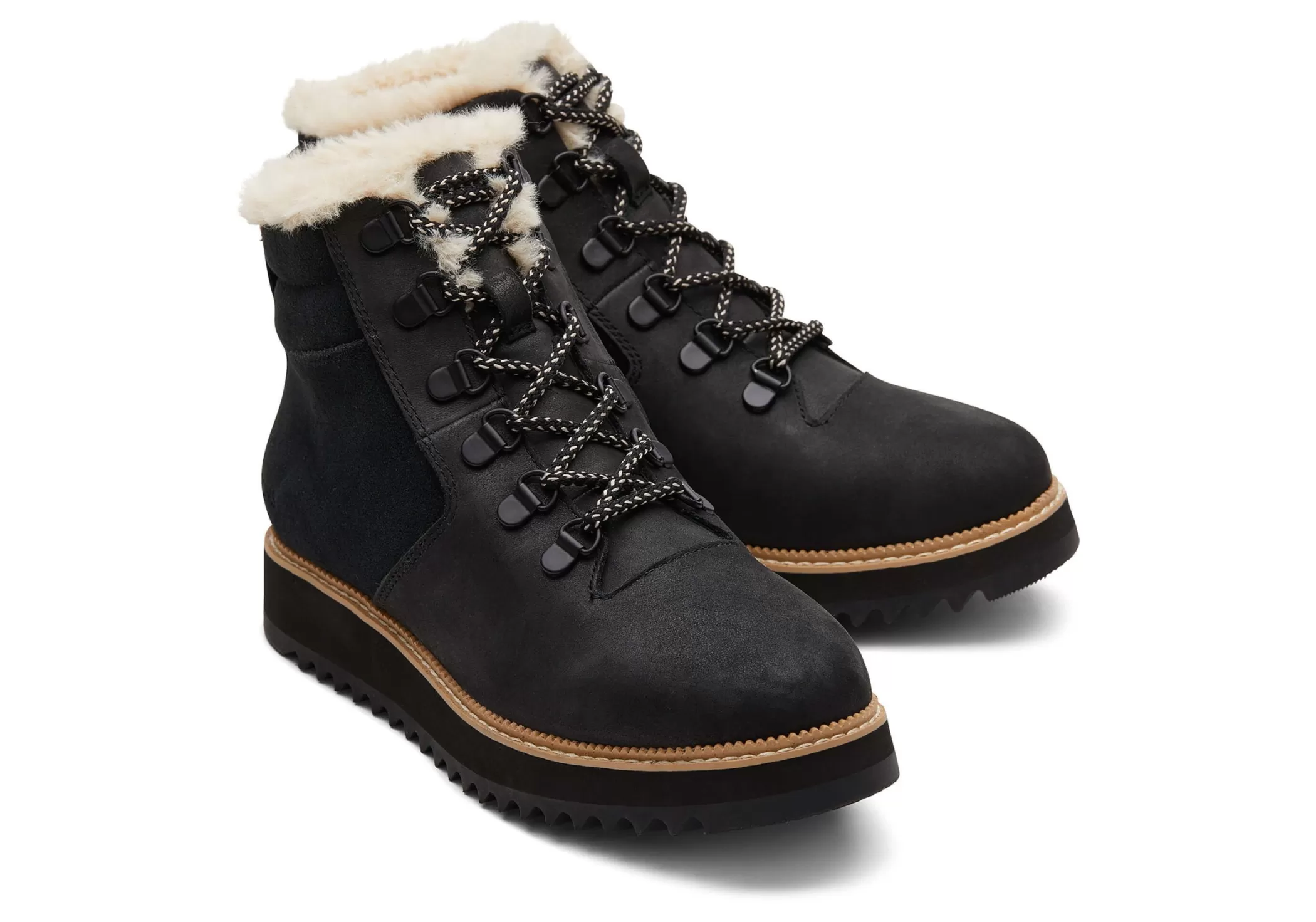 Femme TOMS Bottes*Bottes Impermeable Mojave Water Resistant Black