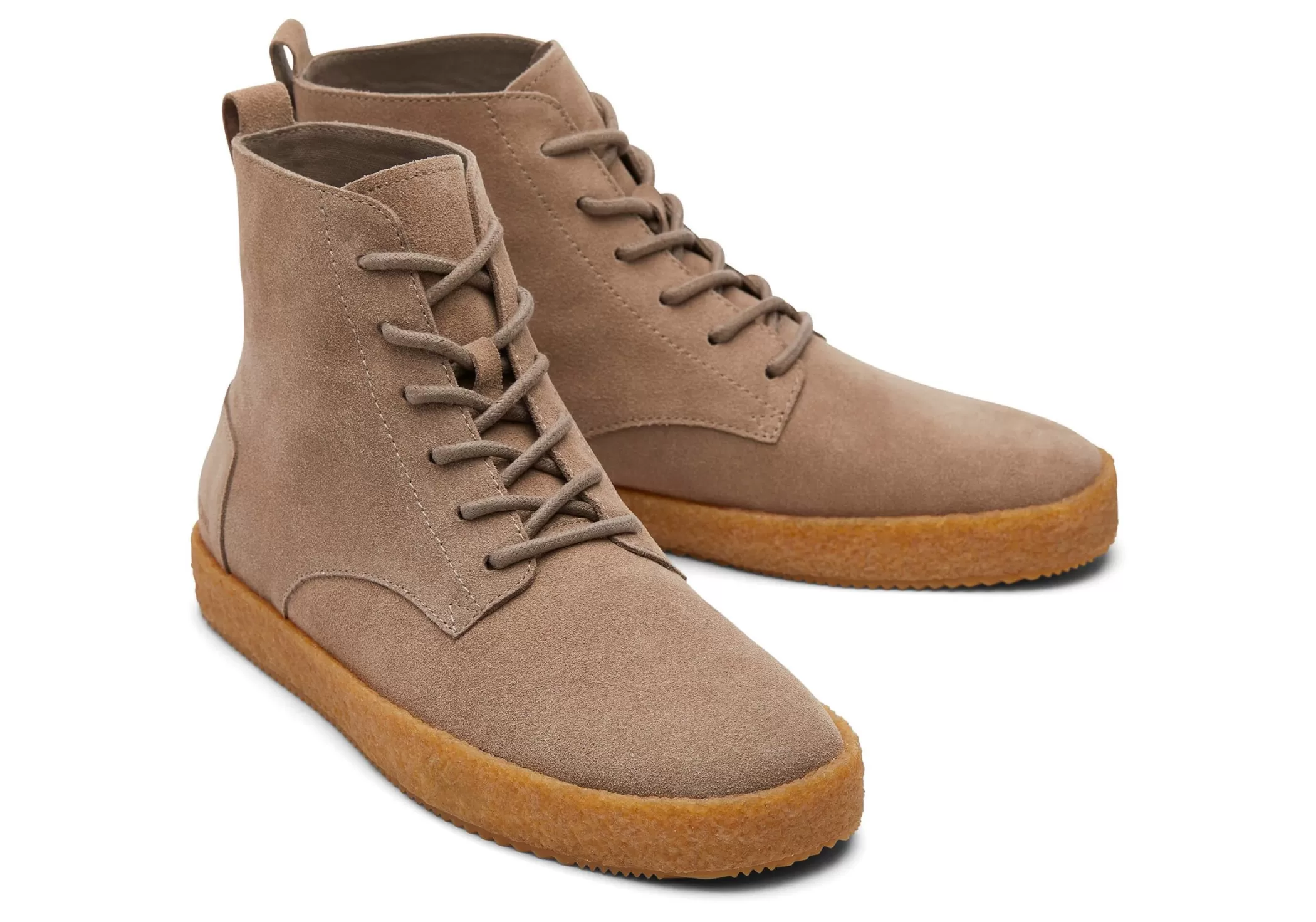 Homme TOMS Bottes*Bottes Teton Taupe Grey