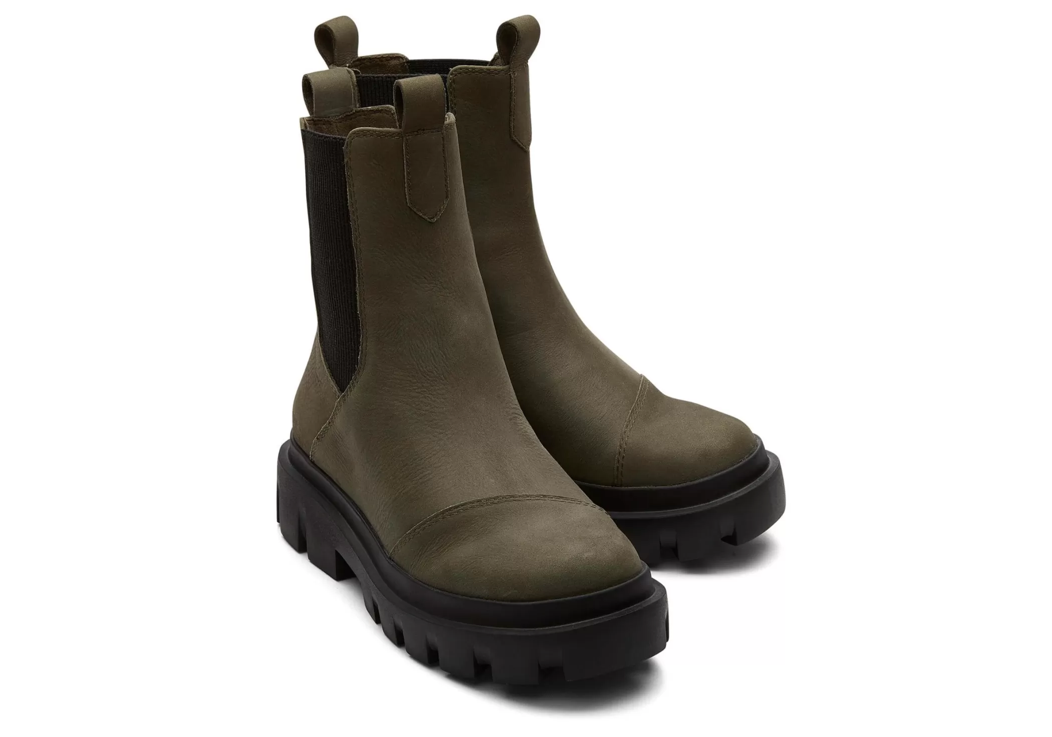 Femme TOMS Bottes*Bottine Rowan Water Resistant Olive