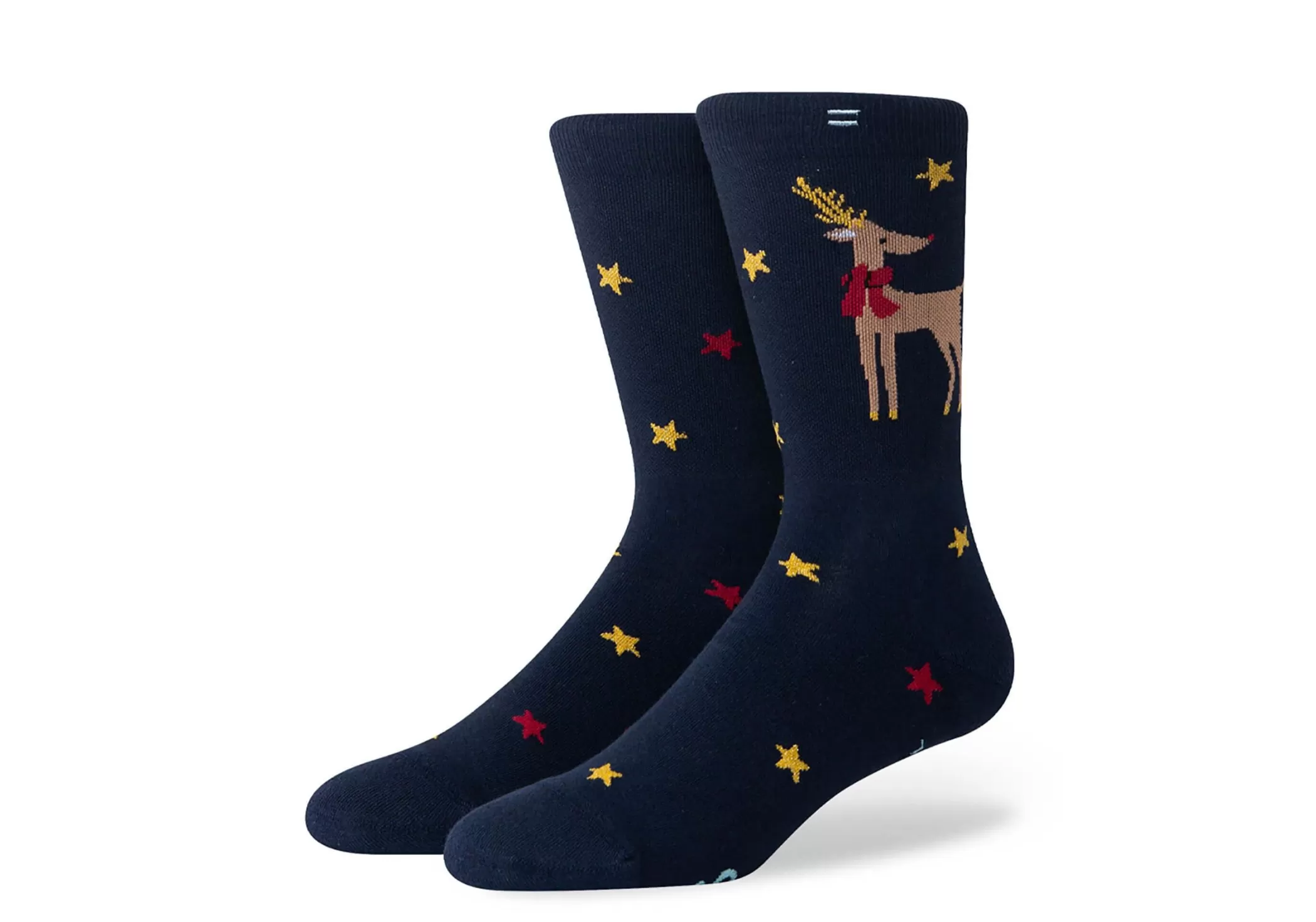 Femme TOMS *Chaussettes Mi-Hautes Motif Renne Reindeer Crew