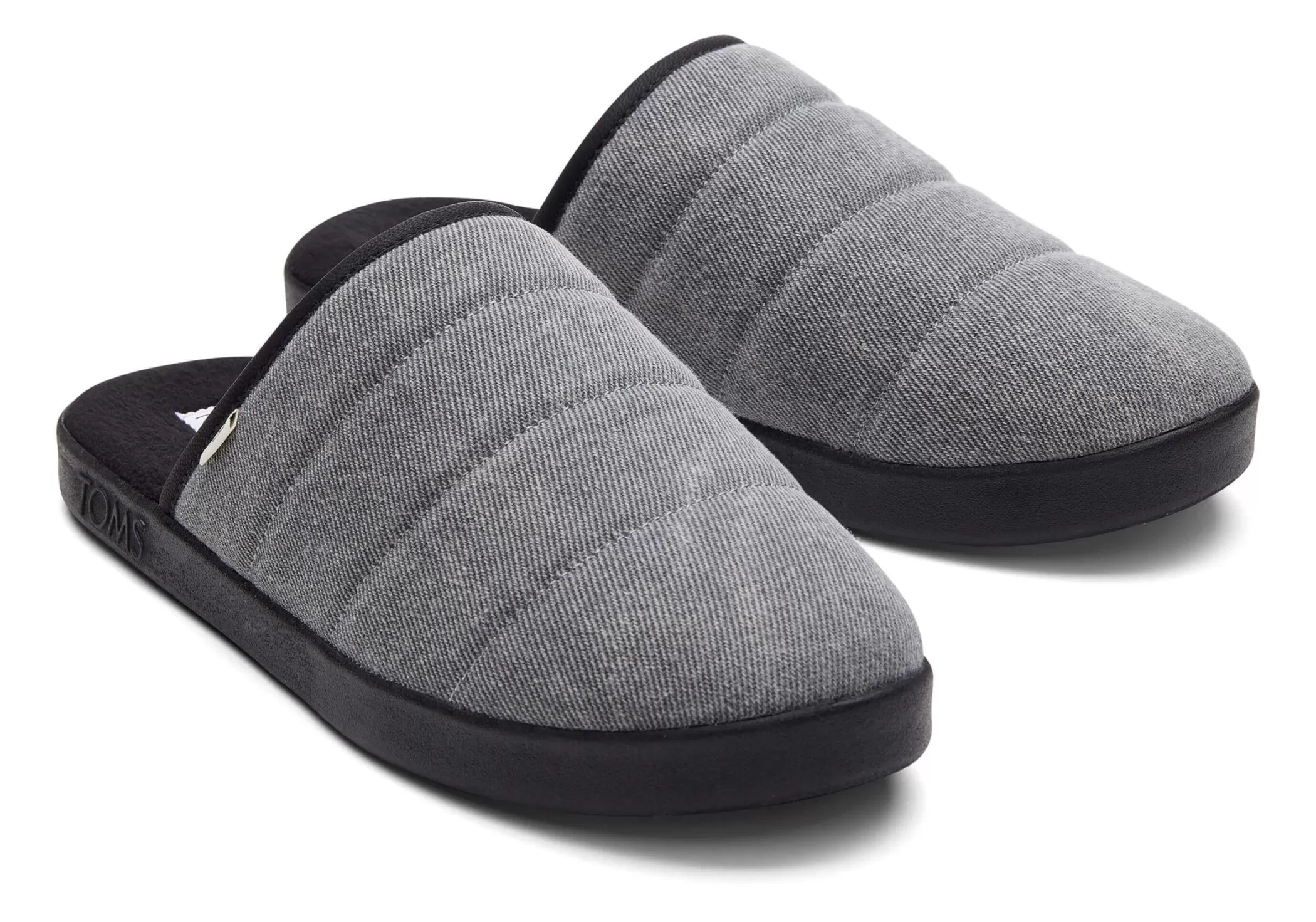 Homme TOMS Chaussons*Chaussons Harbor Noir