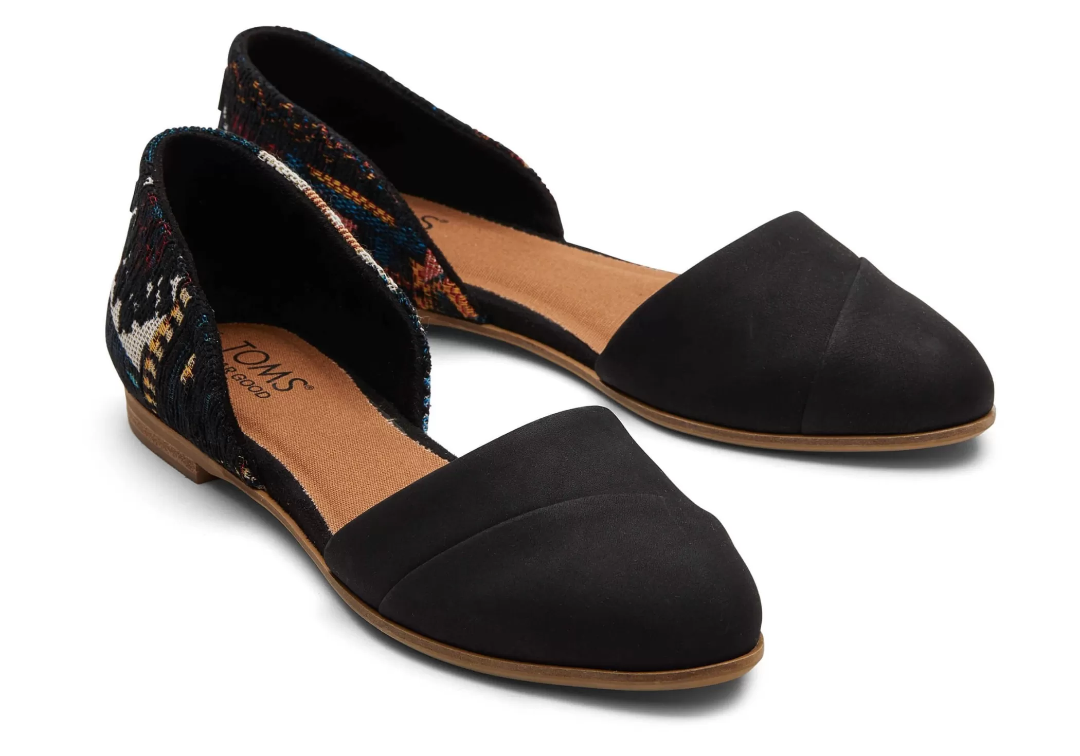 Femme TOMS Ballerines*Chaussure Plate Jutti D'Orsay Black Global