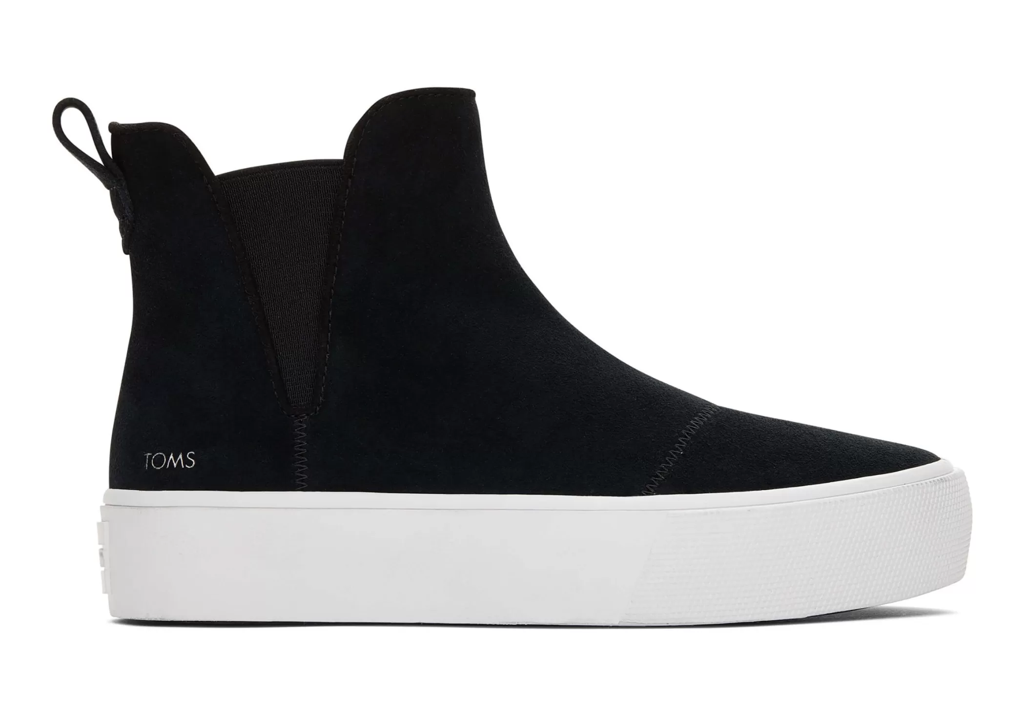 Femme TOMS Sneakers*Chelsea Fenix Compensee Noir