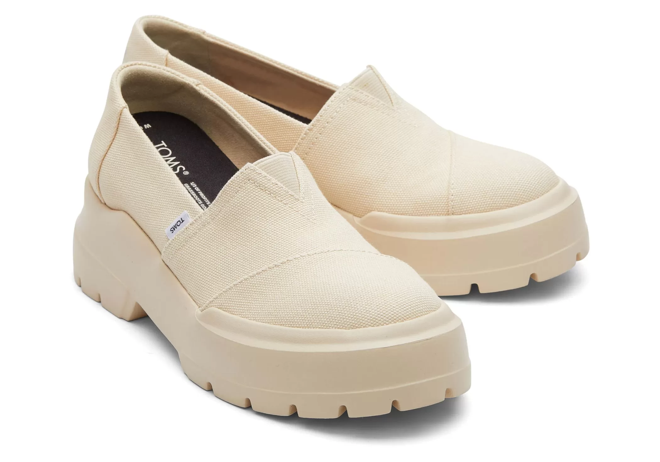 Femme TOMS Sneakers*Combat Low Beige