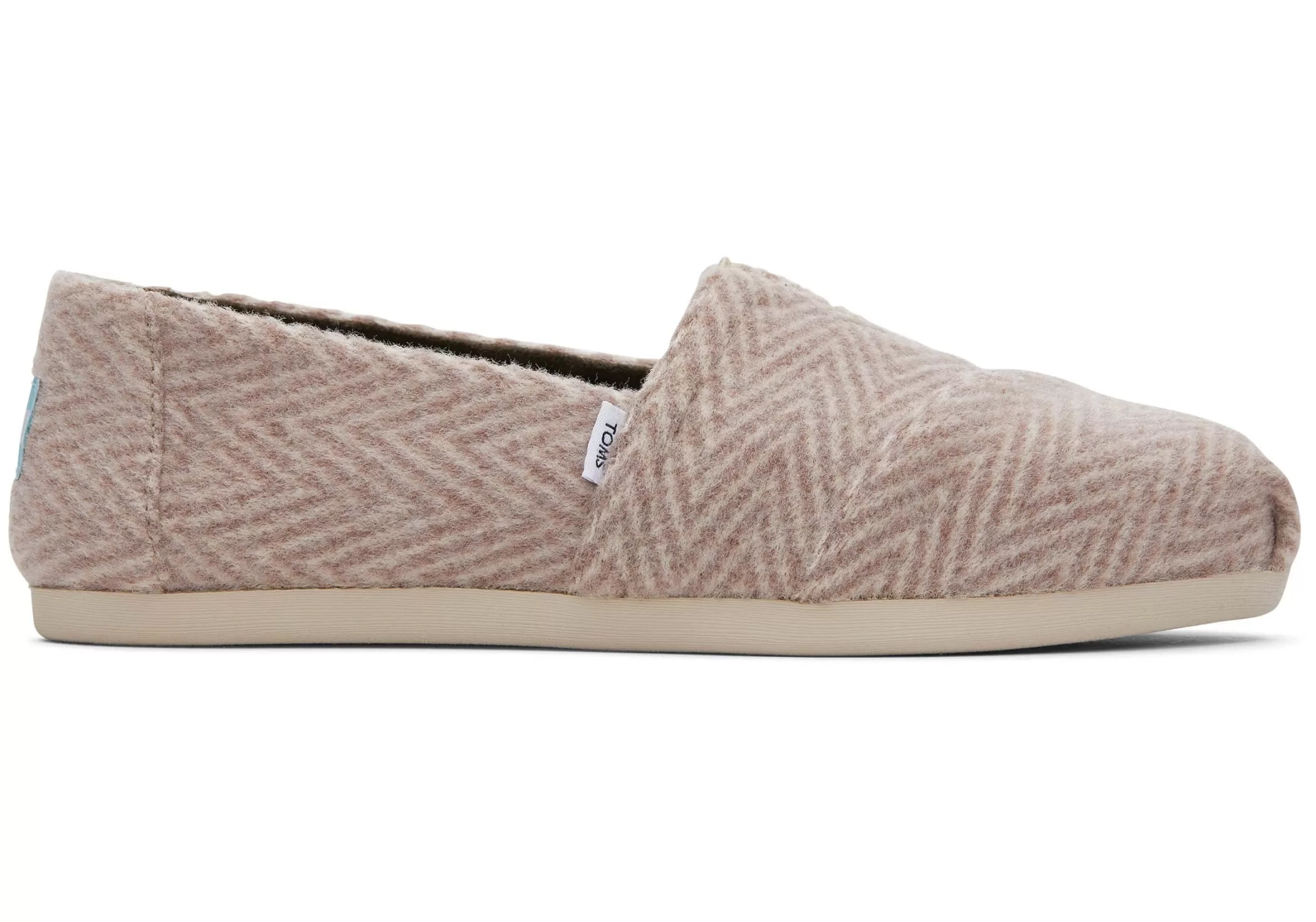 Femme TOMS Alpargata*Espadrille Alpargata A Chevrons Herringbone Oatmeal