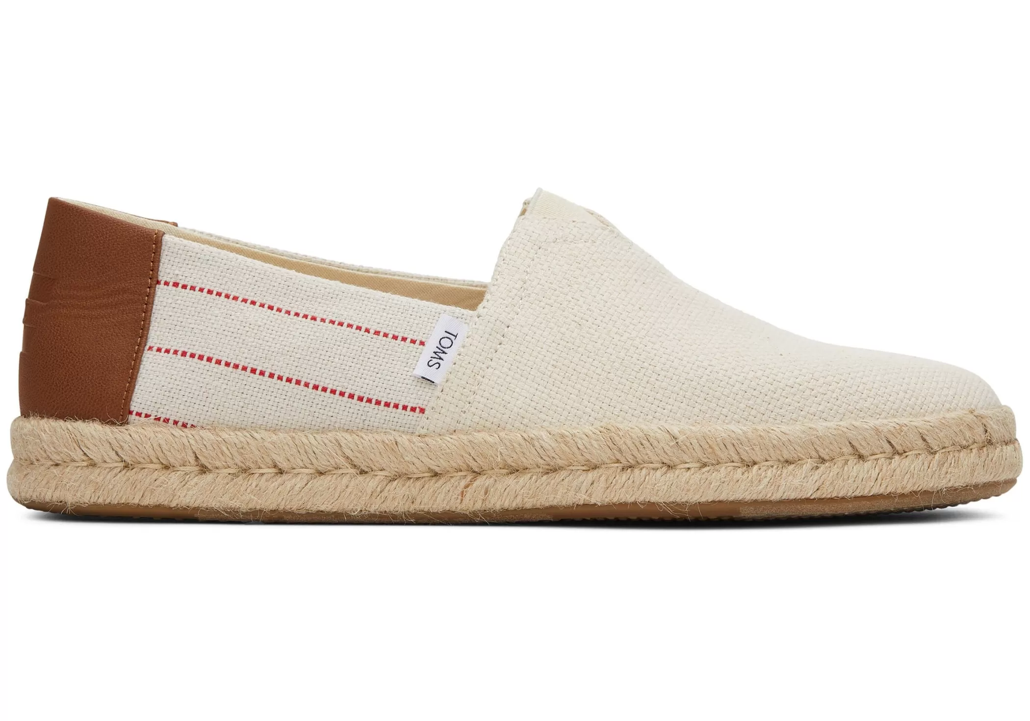 Homme TOMS Espadrilles*Espadrille Alpargata Corde Semelle 2.0 Rayures Naturelles/Orange