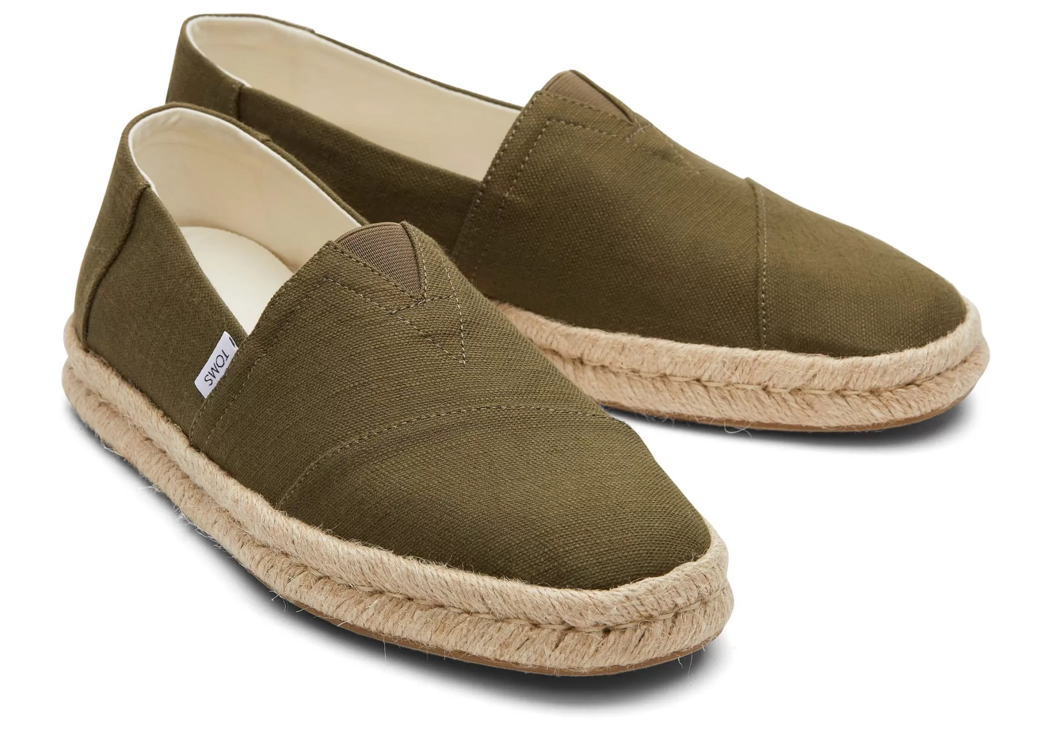 Homme TOMS Espadrilles*Espadrille Alpargata Corde Semelle 2.0 Olive Fonce