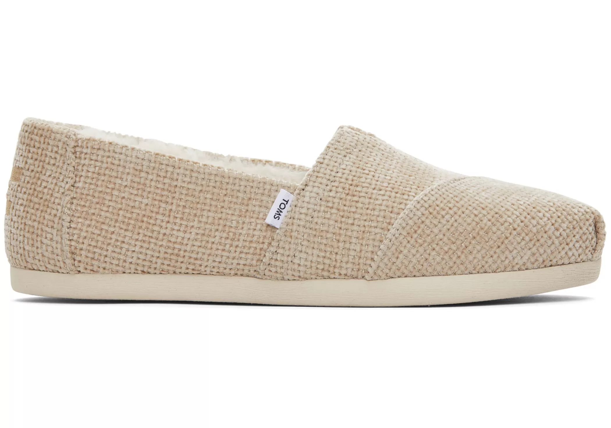 Femme TOMS Chaussons*Espadrille Alpargata En Chenille Chenille Oatmeal