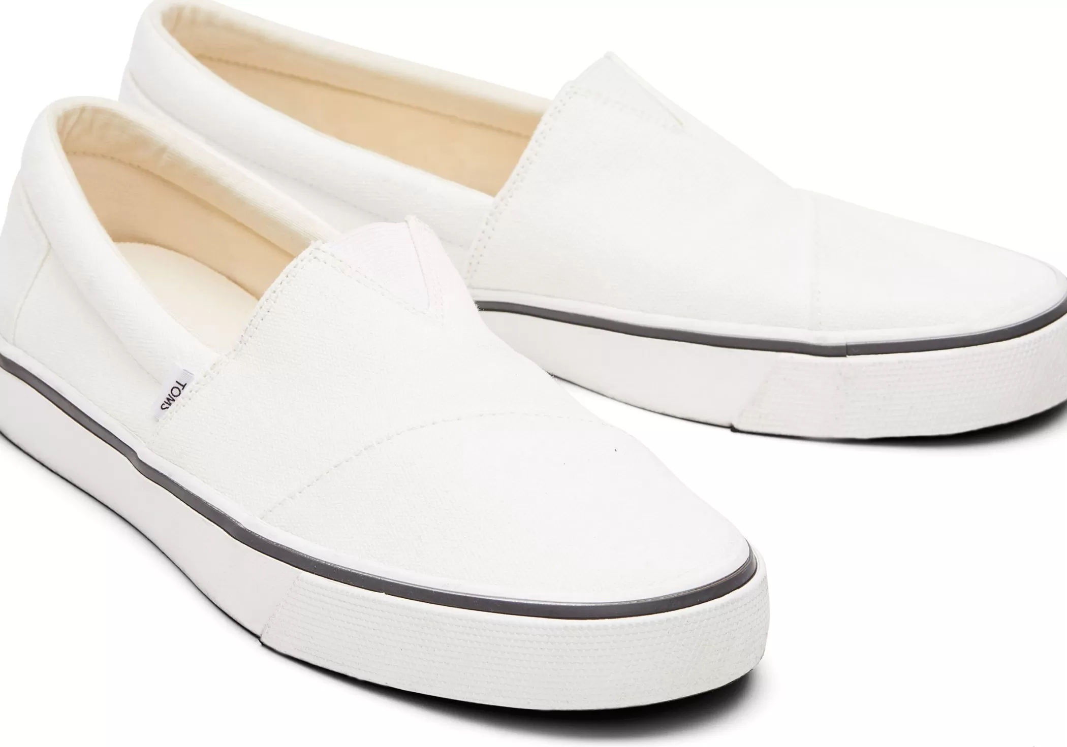 Homme TOMS Sneakers*Fenix Slip On Blanc