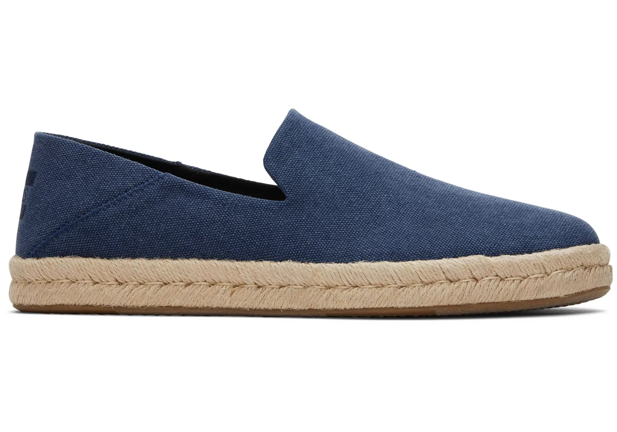 Homme TOMS Espadrilles*Santiago Recycled Cotton Coton Recycle Bleu Marine