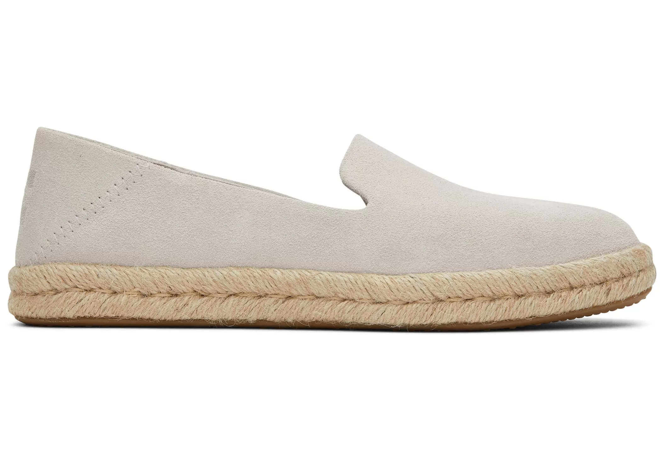 Femme TOMS Espadrilles*Santiago Suede Daim Mastic