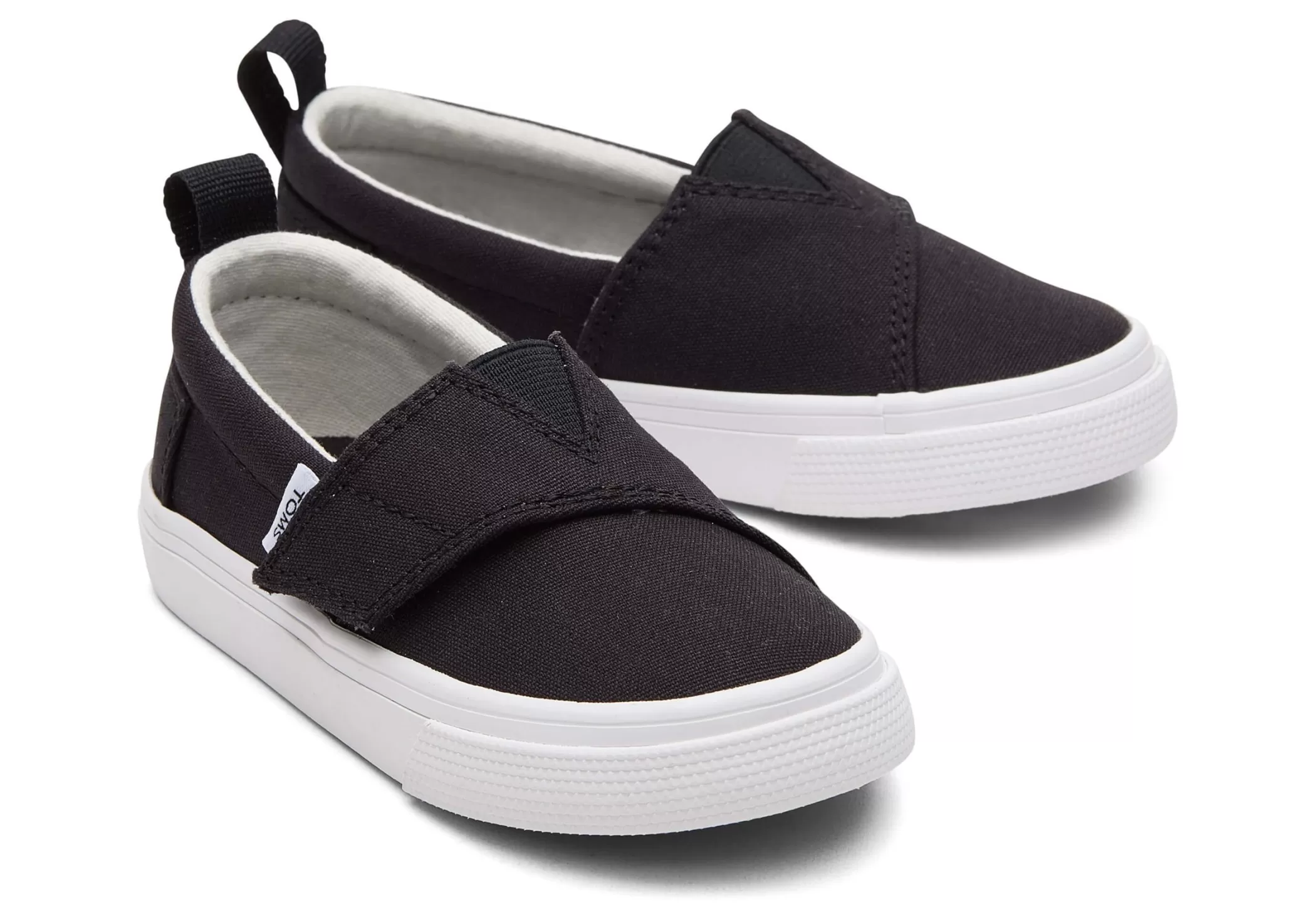 Enfant TOMS *Tiny Fenix Slip-On Canvas Noir