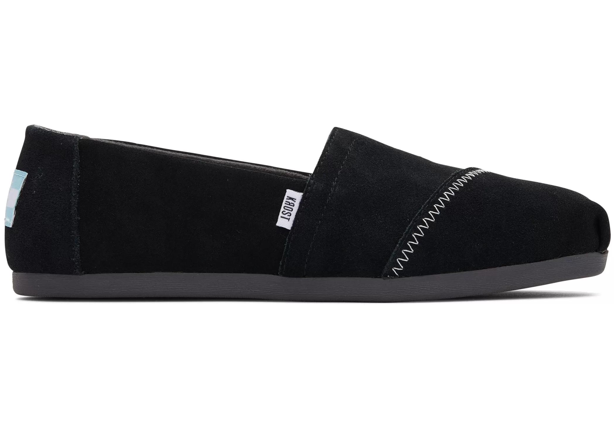 Femme TOMS Alpargata* X Krost Alpargata Suede Black