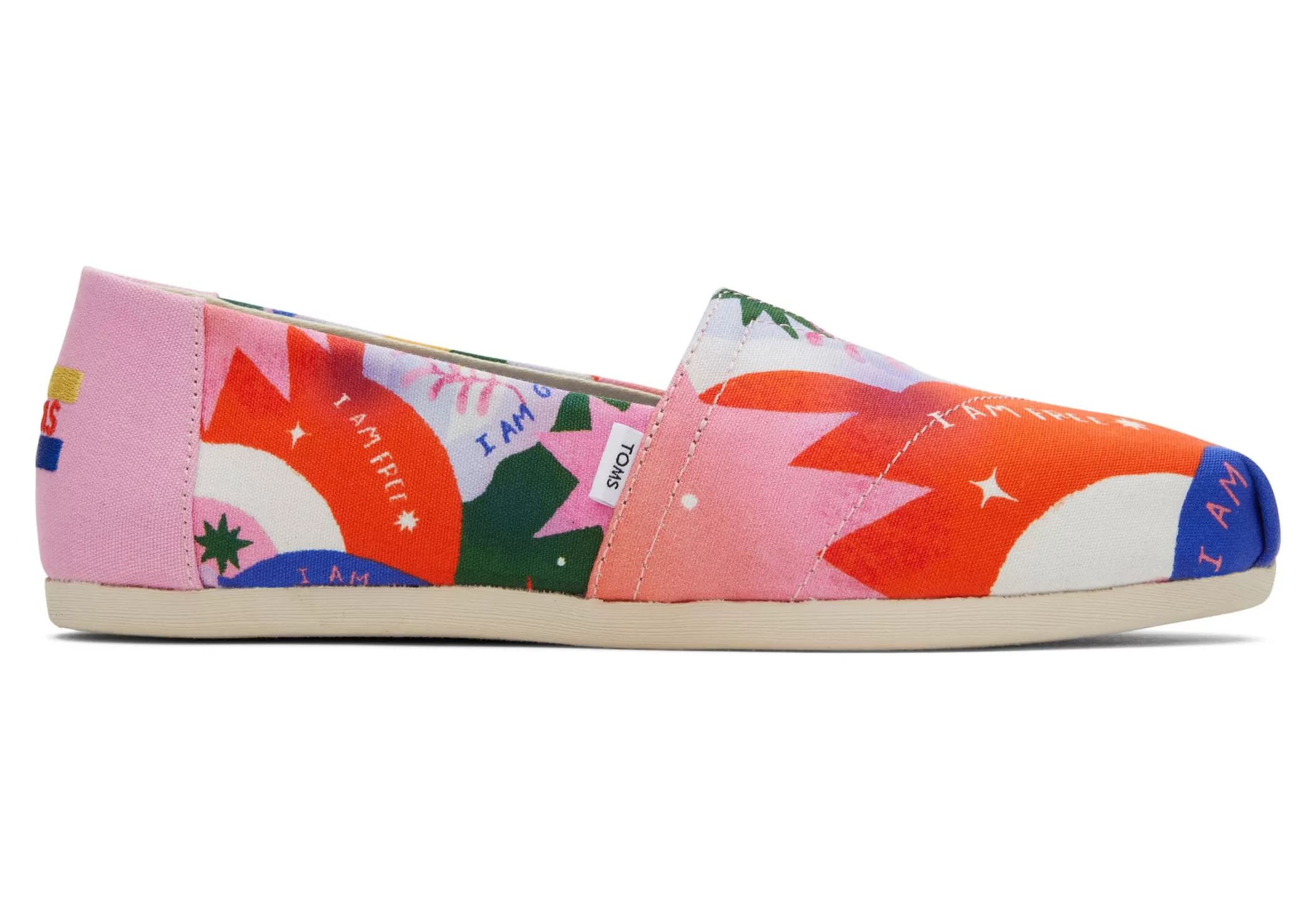 Femme TOMS Alpargata* X Loveis Wise Multicolores