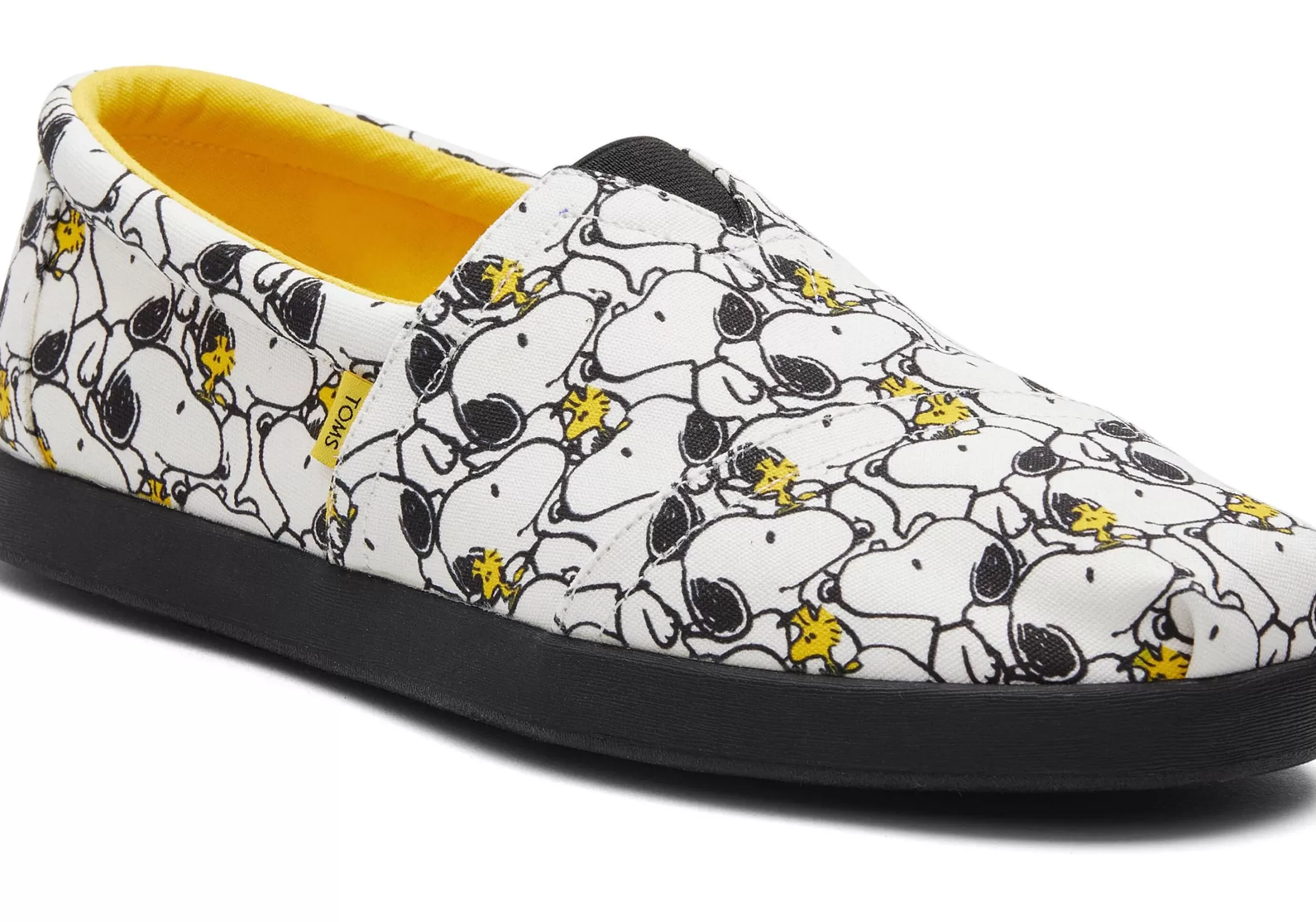 Homme TOMS * X Peanuts® Alp Fwd Imprime Peanuts Blanc