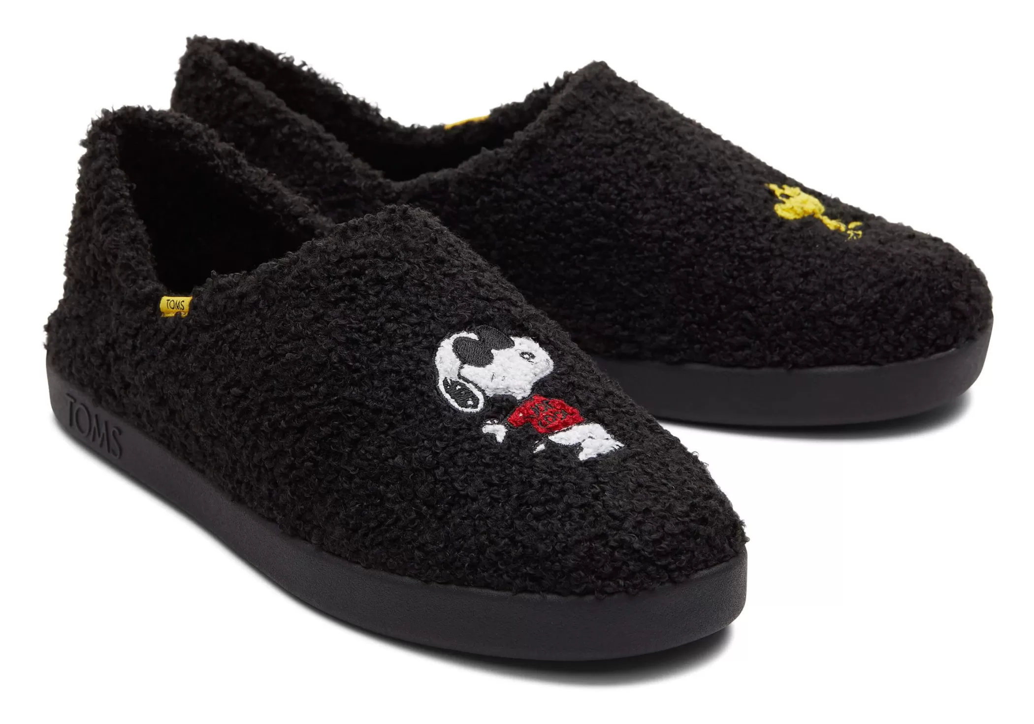 Homme TOMS Chaussons* X Peanuts® Ezra Slipper Faux Shearling